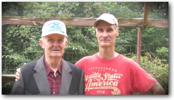 Vic Hennig with Son Brooks
